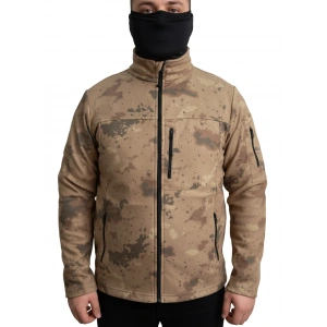 JANDARMA KAMUFLAJ DESEN TAKTİK POLAR MONT AVCI MONT 6 CEP