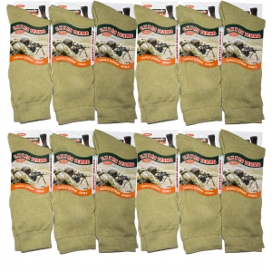 KIŞLIK HAVLU NANO ASKER ÇORABI 12li