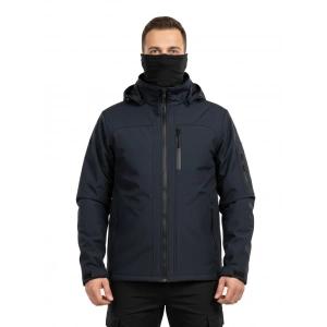 LACİVERT SOFT SHELL MONT İÇİ POLARLI