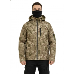 TSK PİYADE KAMUFLAJ SOFT SHELL MONT ÇİFT KAT POLARLI