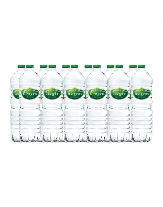 Kuzeyden 12’li 1.5 L Pet Şişe Doğal Kaynak Suyu