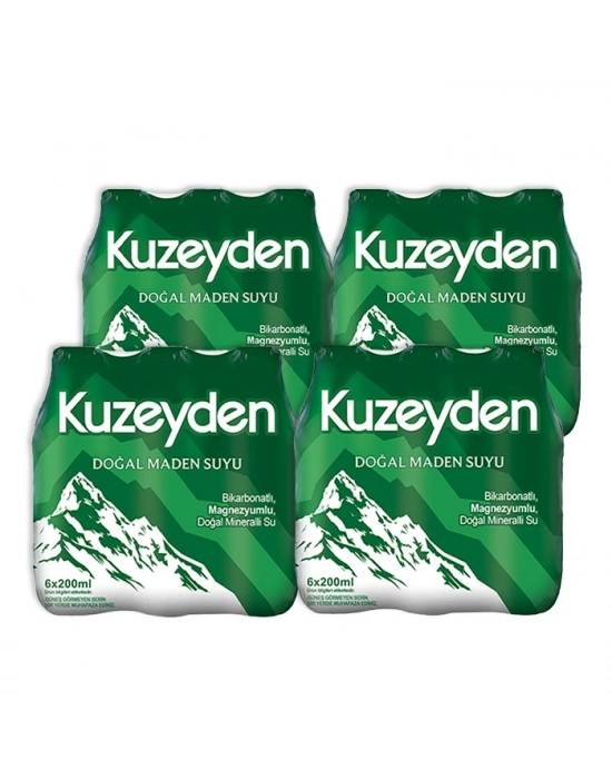 Kuzeyden Doğal Maden Suyu 24’lü 200 ml