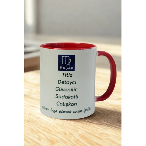 Başak Burcu Kupa – Titiz, Güvenilir, Sadakatli ve Çalışkan Tasarım Kupa