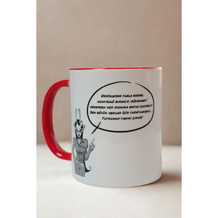 Akrep Burcu Porselen Kupa – Tutkulu ve Gizemli Ruhlara Özel