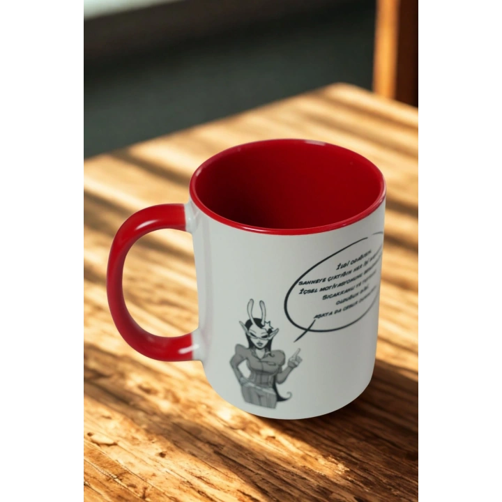 Aslan Burcu Porselen Kupa – Astroloji ve Burç Temalı Kupa Bardak – Kişiye Özel Aslan Burcu Hediyesİ