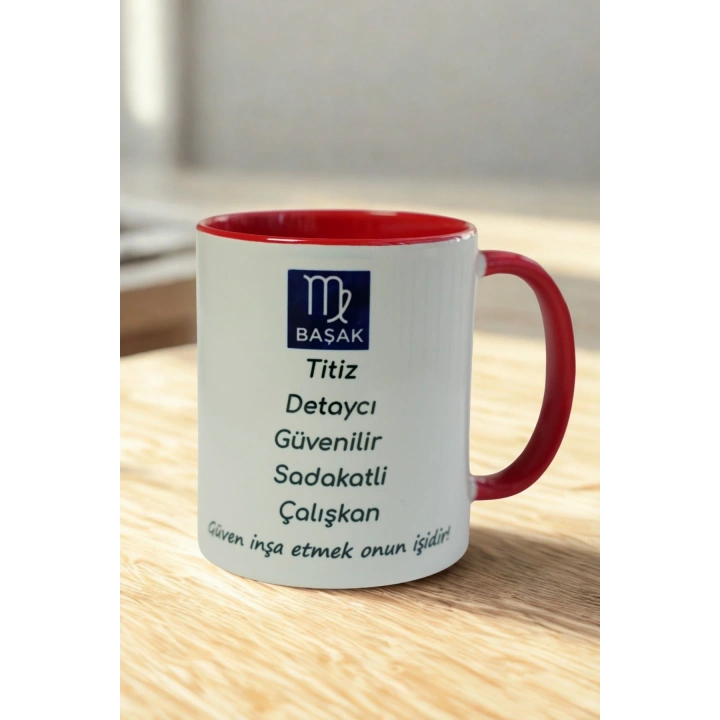 Başak Burcu Kupa – Titiz, Güvenilir, Sadakatli ve Çalışkan Tasarım Kupa