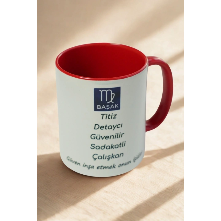 Başak Burcu Kupa – Titiz, Güvenilir, Sadakatli ve Çalışkan Tasarım Kupa