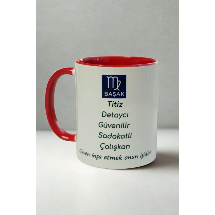 Başak Burcu Kupa – Titiz, Güvenilir, Sadakatli ve Çalışkan Tasarım Kupa