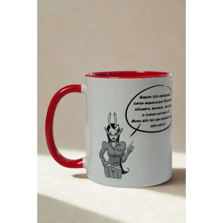 Oğlak Burcu Porselen Kupa – Astroloji ve Burç Temalı Kupa Bardak – Kişiye Özel Oğlak Burcu Hediyesi – Disiplinli ve Güvenilir Oğlak Kupa