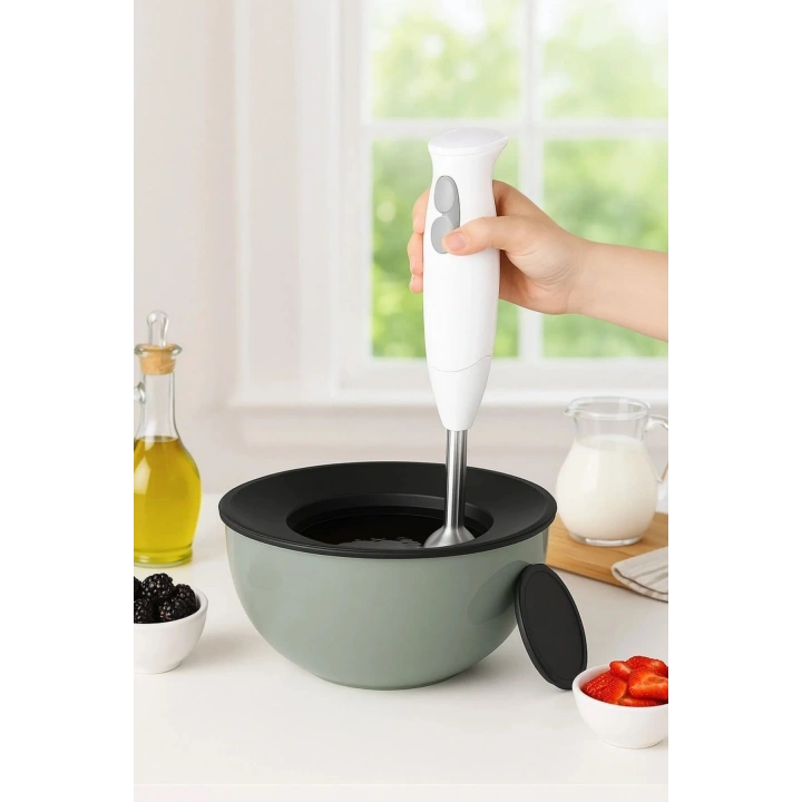 Rendeli Akıllı Karıştırma & Saklama Kabı 24 cm