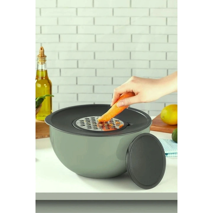 Rendeli Akıllı Karıştırma & Saklama Kabı 24 cm