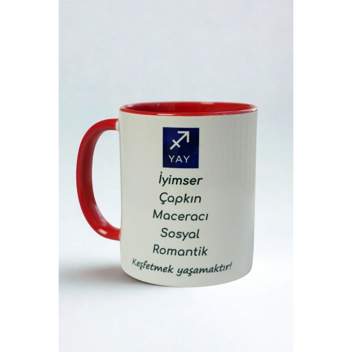 Yay Burcu Kupa – İyimser, Maceracı, Sosyal ve Romantik Tasarım Kupa