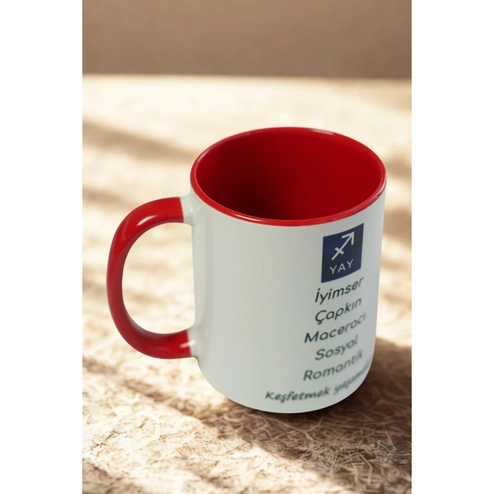 Yay Burcu Kupa – İyimser, Maceracı, Sosyal ve Romantik Tasarım Kupa