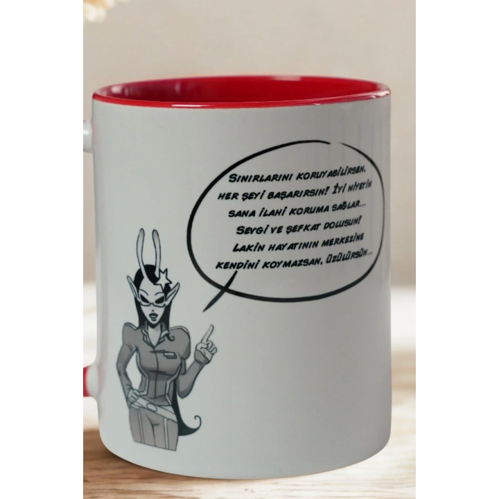 Yengeç Burcu Kupa Bardak – Burç Özellikli Porselen Kupa – Astroloji Temalı Hediye – Kişiye Özel Yengeç Kupa