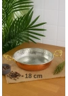 Bakır Sahan Tava Seti 3lü Bakır Tava Seti (1 ADET) Yumurta, Kuymak, Omlet, Menemen Sahanı