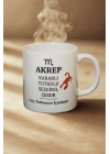 Akrep Burcu Temalı Burç Bardağı Kupa