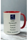 Aslan Burcu Porselen Kupa – Lider, Karizmatik, Tutkulu ve Yaratıcı Tasarım Kupa