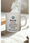 Balık Burcu Temalı Burç Bardağı Kupa