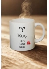 Koç Burcu Temalı Burç Bardağı Kupa