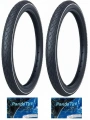 GRL 28 Jant 28x1.5/8x1.1/4 (700x32C) (32-622)Uyumlu 3 mm Zırhlı 5101 Bisiklet Dış Lastiği X 2 Adet + Plus Panda İç Lastik Seti