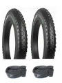 Compass 20x4.00 3 MM ZIRHLI Dişli Dayanıklı Fat Bike Bisiklet Dış Lastiği + IRC Dayanıklı İç Lastik Seti X 2 Adet