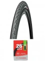 Chaoyang 26 Jant 26x1.75 (47-559) Bisiklet Dış Lastiği Yol Tipi H-460 + Chaoyang İç Lastik Seti