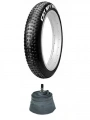 CST 20 Jant 20x4.0 (100-406) Fat Bike Dış Lastiği BFT C1752 + Anlas İç Lastik Seti