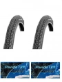GRL 27,5 Jant (26X1 1/2) 27.5x2.10 1mm Zırhlı GIB101 Bisiklet Dış Lastiği X 2 Adet + Plus Panda İç Lastik Seti