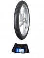 IRC 19 Jant 2.00-19 Tube Type (İç Lastikli) F (Ön) NF-7 Motosiklet Dış Lastiği + IRC 2.00-19 İç Lastik Seti