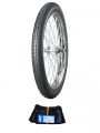 IRC 19 Jant 2.50-19 Tube Type (İç Lastikli) NR-14 Motosiklet Dış Lastiği + IRC 2.25/2.50-19 İç Lastik Seti