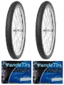 IRC 27.5 Jant 27.5x2.10 Dark Side Bisiklet Dış Lastiği X 2 Adet + Plus Panda İç Lastik Seti
