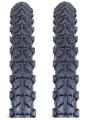 Meghna 24 Jant  24x1.95 M2499 Bisiklet Dış Lastiği Siyah X 2 Adet