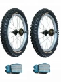 Mezoon 16x2.125 MTB Bisiklet Dış Lastiği X 2 Adet + Panda İç Lastik Seti