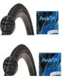 RFL 28 Jant 700x35C (37-622) (28x1.5/8x1.3/8) Bisiklet Dış Lastiği D2727 X 2 Adet + Plus Panda İç Lastik Seti