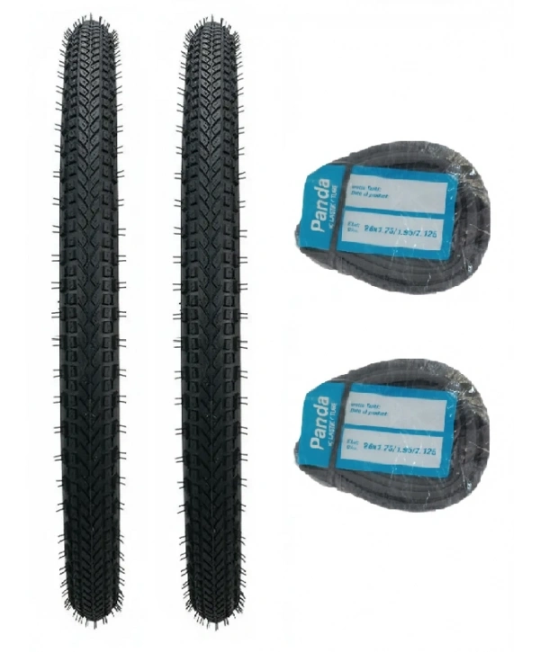 RFL 26 Jant 26x1.1/2 (40-584) Bisiklet Dış Lastiği DC102 X 2 Adet + Panda İç Lastik Seti (2026)