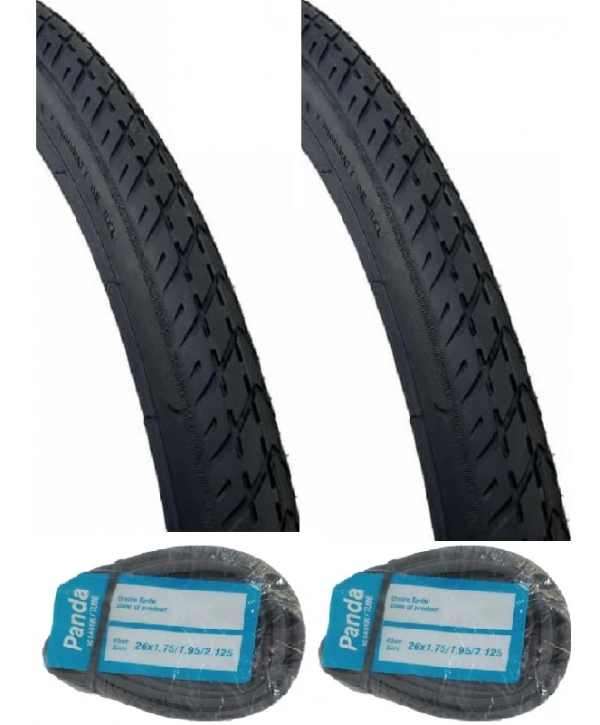 RFL 26 Jant 26x2.00 (26x2.10) Bisiklet Dış Lastiği D2697 + Panda İç Lastik Seti X 2 Adet (2026)