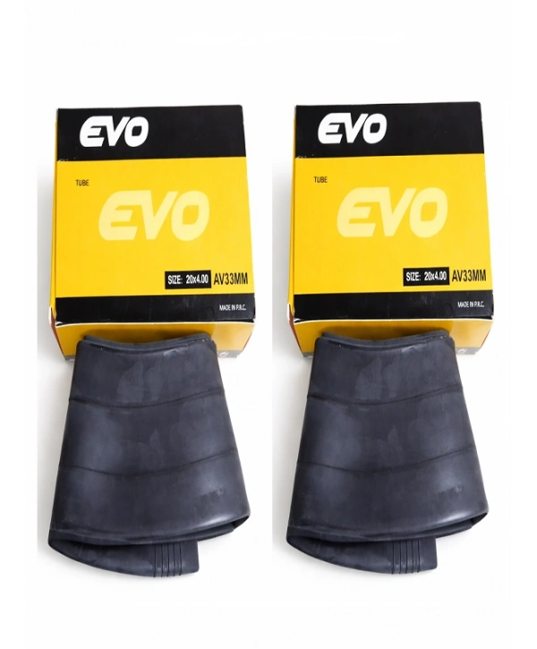 Evo 20x4.00 İç Lastik AV 33mm – Dayanıklı Fat Bike Bisiklet İç Lastiği X 2 Adet