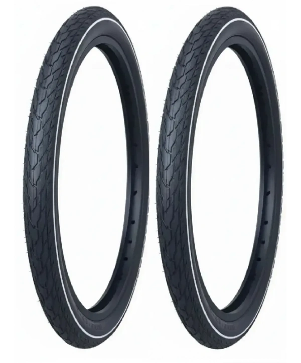 GRL 28 Jant 28x1.5/8x1.1/4 (700x32) 2 mm Zırhlı Reflektörlü 5101 Bisiklet Dış Lastiği X 2 Adet