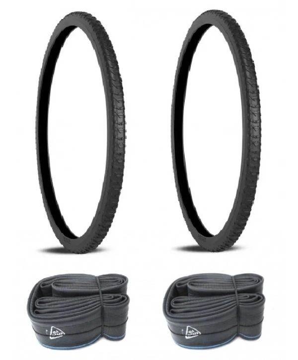 Billas 26 Jant 26x1.95 Bisiklet Dış Lastiği B90 X 2 Adet + Billas İç Lastik Seti