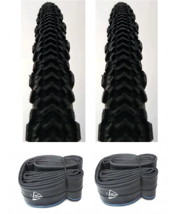 Billas 26 Jant 26x1.95 Bisiklet Dış Lastiği BL301 X 2 Adet + Billas İç Lastik Seti