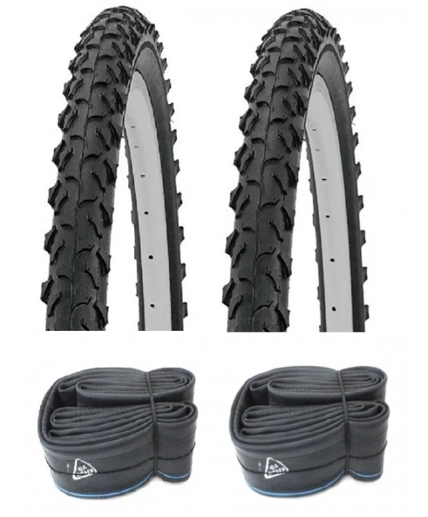 Billas 26 Jant 26x1.95 Bisiklet Dış Lastiği BL302 X 2 Adet + Billas İç Lastik Seti