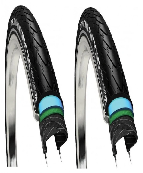 CST 28 Jant 700x35C (28x1.5/8x1.3/8) (37-622) 3mm ZIRHLI Platinum Protector Bisiklet Dış Lastiği X 2 Adet