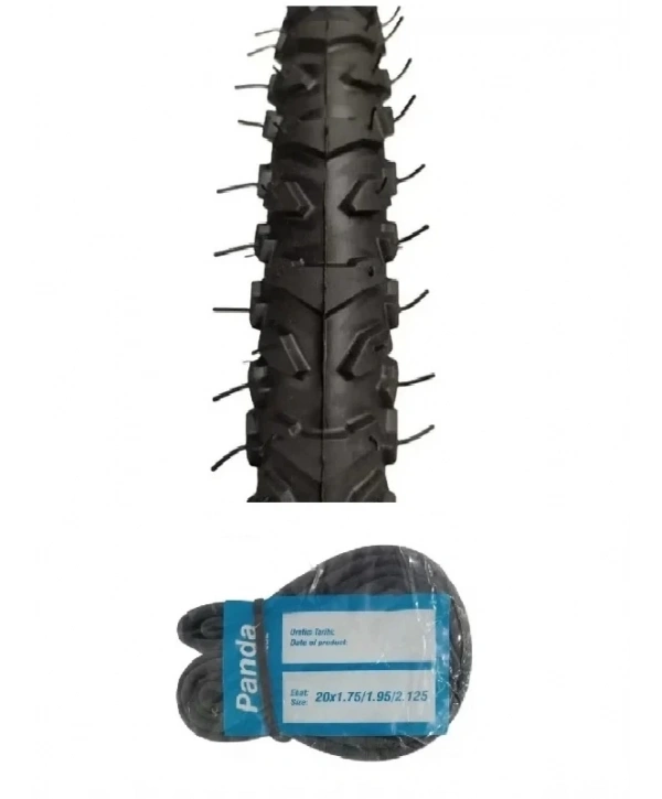 Diamond 16 Jant 16x1.95 Bisiklet Dış Lastiği MB7 (Vesper) + Panda İç Lastik Seti