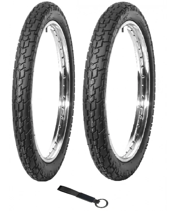 Diamond 2.50-18 ve 2.75-18 TT (İç Lastik Gerektirir) Altis (2026) KUBA CG50/100 Ön ve Arka Lastik Seti + Olgun Motor Anahtarlık