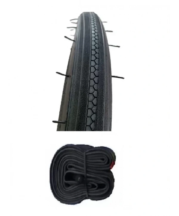 Diamond 27 Jant 27x1 1/4 (28/32-630) Bisiklet Dış Lastiği + Leo İç Lastik Seti