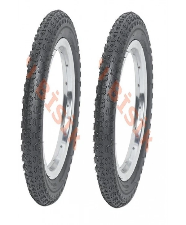 Duranta 12 Jant 12 x 12 ½ x 2 ¼ D104 Bisiklet Dış Lastiği Siyah X 2 Adet