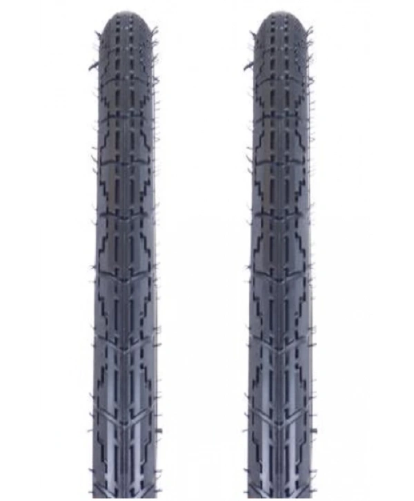 Duranta 28 Jant  700x35C (28x1.5/8x1.3/8) D2727 Bisiklet Dış Lastiği Siyah X 2 Adet