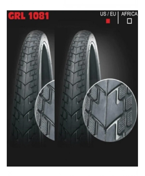 GRL 28/29 Jant 28x1.75 29x1.75 (700x45) (47-622) 1 mm Zırhlı 1081 Bisiklet Dış Lastiği X 2 Adet