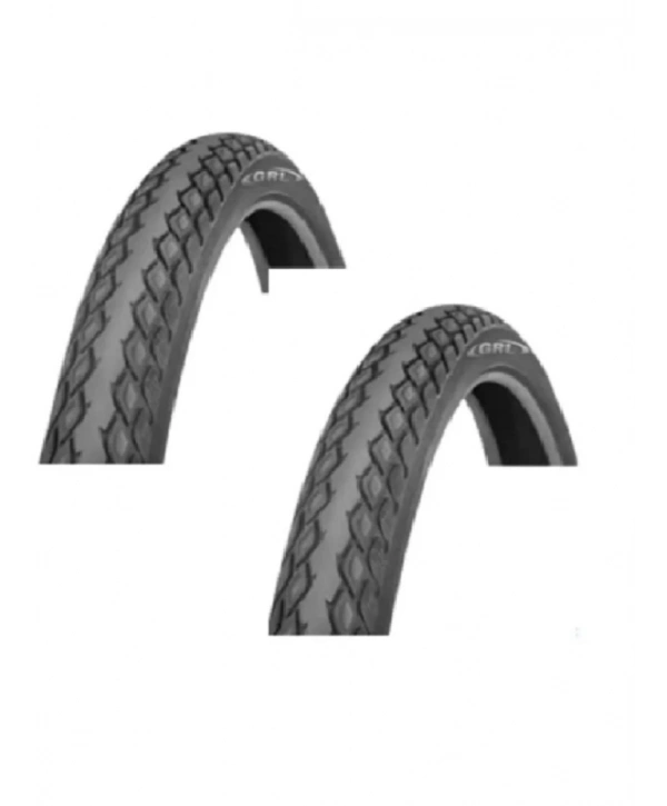 GRL 28 Jant 28x1.5/8x1.1/4 (28-622) 1 mm Zırhlı 7011 Bisiklet Dış Lastiği X 2 Adet