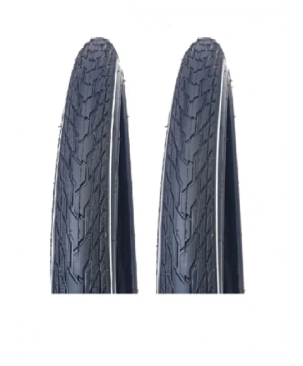 GRL 28 Jant 28x1.75 (700x45) (47-622) 1 mm Zırhlı Reflektörlü 5101 Bisiklet Dış Lastiği X 2 Adet